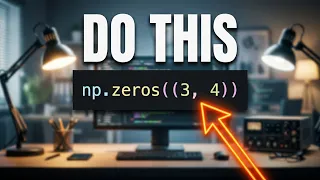 Different Ways to Create NumPy Arrays array arange zeros ones Lec 3