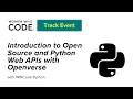 Introduction to Open Source and Python Web APIs with Openverse