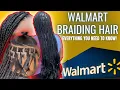 Medium Knotless Box Braids Using WALMART BRAIDING HAIR Artryssa Glam Tresses