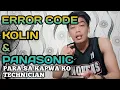 ERROR CODE KOLIN AND PANASONIC INVERTER