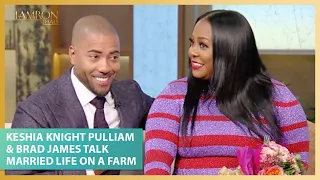 Keshia Knight Pulliam Brad James Talk Married Life on a Farm New Lifetime Movie