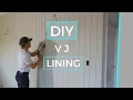 How to Install V Jointed Panels On Plaster