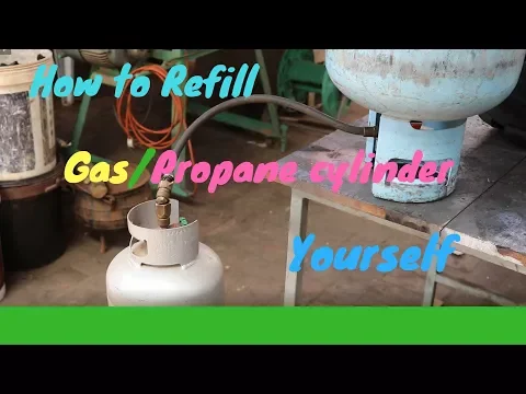 Download MP3 How to refill gas propane cylinder yourself
