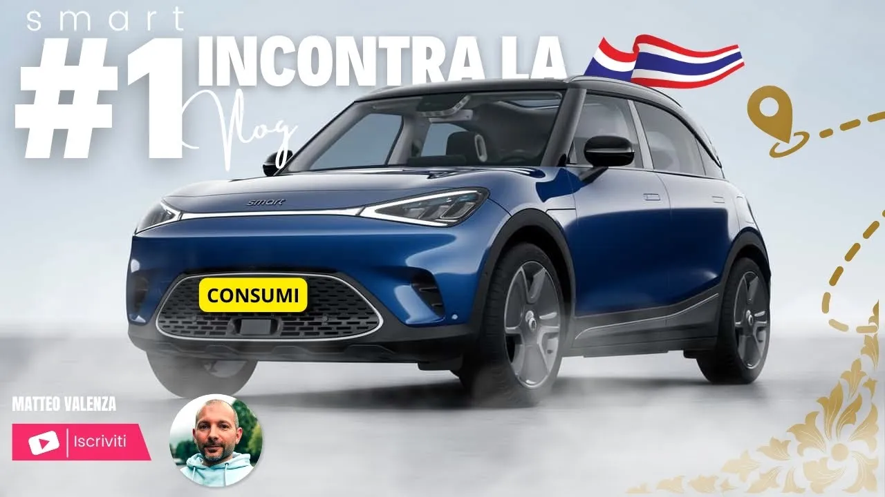 Smart #1 Premium, quasi 278 km tra autostrada e montagna
