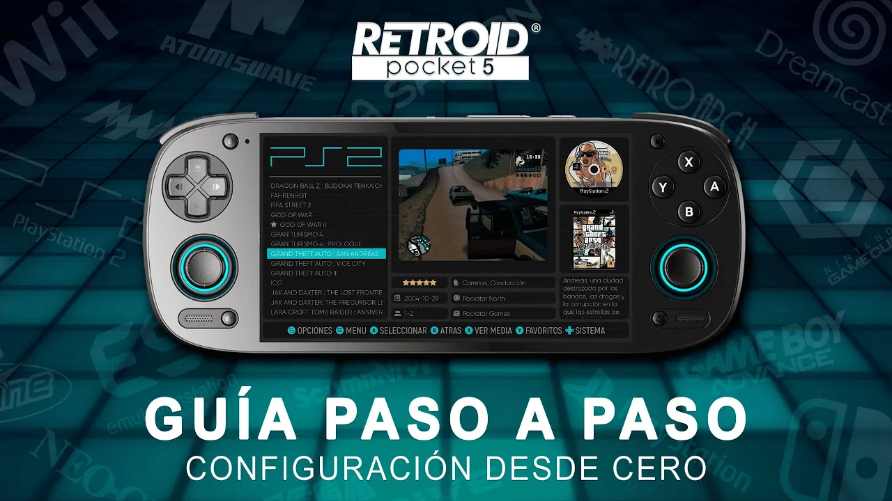 ✅ GUIA FINAL 👉 para dejar tu RETROID POCKET 5 PERFECTA desde 0 (valida para cualquier ANDROID) 🤖