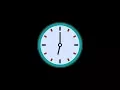 Broken Clock Animation 1280x720 60 fps sound