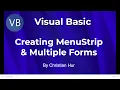 Visual Basic Programming - MenuStrip and Multiple Forms Modal and Modeless