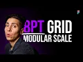 8pt Soft Grid and Modular Scale in Figma