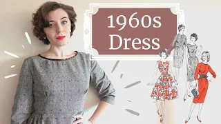 Same Pattern Different Dress Making a 1960s Dress from a Vintage Sewing Pattern