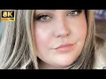 BBW Curvy Mature Activewear 4K Try On Haul Leggings Nude Tone Style
