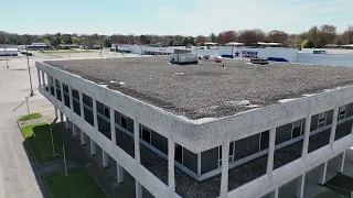 Abandoned Bank in Saginaw Michigan In front of old Kmart