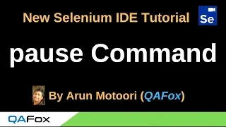 New Selenium IDE - Part 70