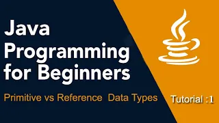 Java Programming for Beginners Tutorial 1 Primitive vs Reference Data Types