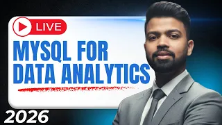 MySQL Live Class Master DDL Commands Create Alter Drop SQL for Data Analytics