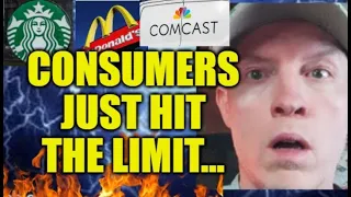 IT'S ALMOST TIME, WARNINGS FROM COMCAST, MCDONALDS, STARBUCKS WARN PEOPLE ARE STARTING TO CRACK