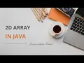 2D Array in Java Java in Tamil Learn calmly - Tamil