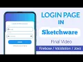Sketchware Pro Login Page Tutorial Design and Code Like a Pro