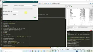 Python text file encrypter decrypter GUI using PyQt5 - Python GUI Design