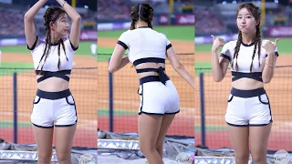 [8K] 짱갈래는 정의 김진아 치어리더 직캠 金吉娜 Kim Jina Cheerleader fancam ktwiz 240801