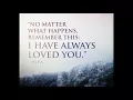 soaking December - Fathers Love