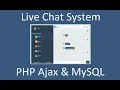 Live Chat System with PHP MySQL - PHP Project