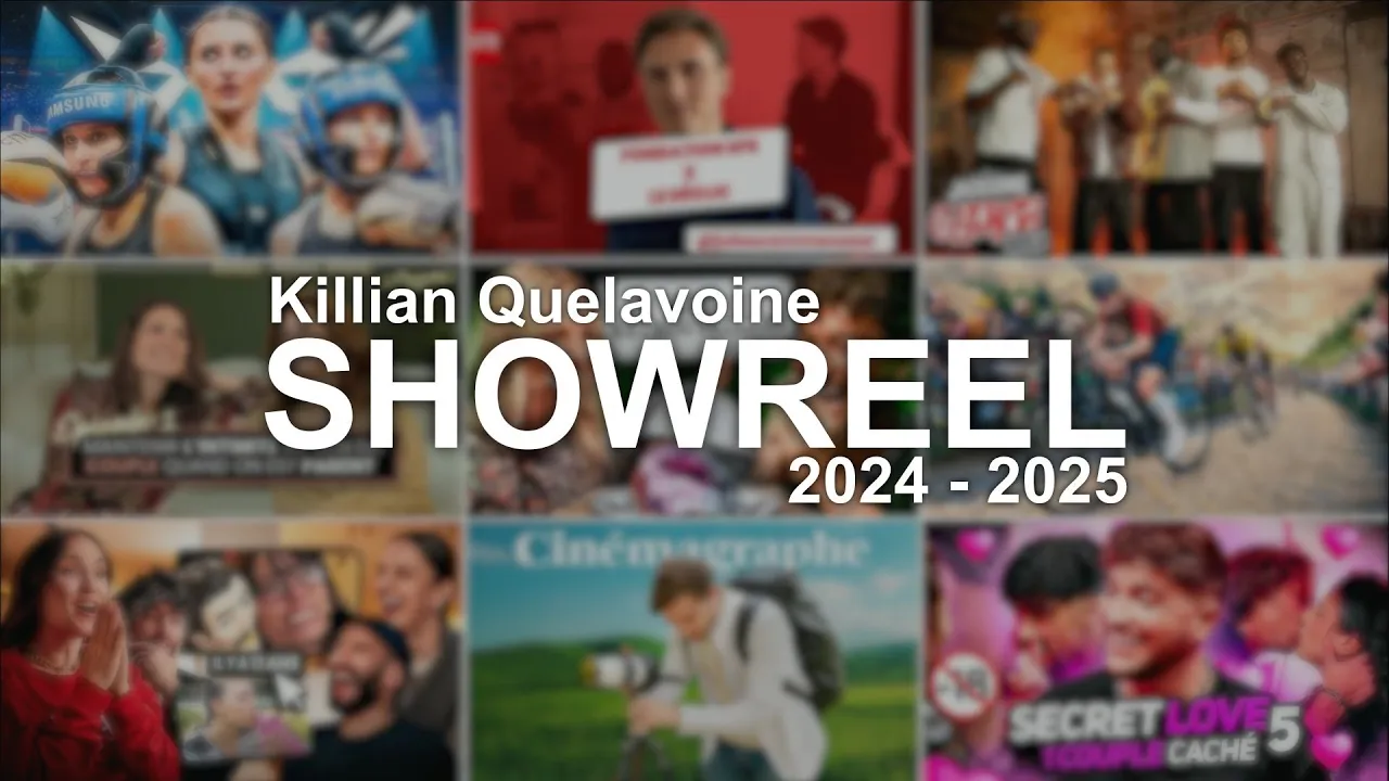 Aperçu du showreel de Killian Quelavoine