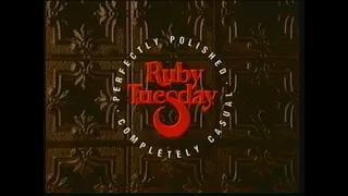 Ruby Tuesdays Commercial 1994