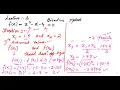 Bisection Method For Non Linear Algebraic Equations