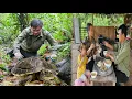 Download Lagu Gift from nature- Enjoy delicious dishes made from young bamboo shoots with my husband and daughter.