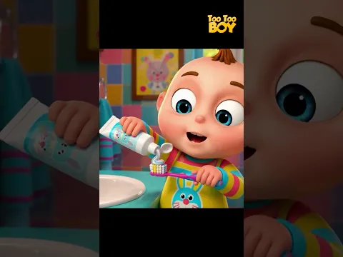TooToo Boy Brushing Song | Telugu Rhymes #toothcare  #kidssongs #shorts