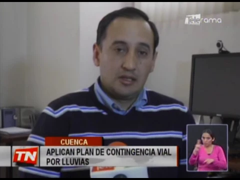 Aplican plan de contingencia vial por lluvias