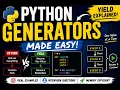 Python Generators Explained yield Keyword Iterators vs Generators