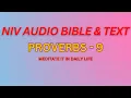 NIV BIBLE THE BOOK OF PROVERBS PROVERBS 9 MEDITATE IT IN DAILY LIFE