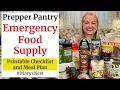 The Easy Way to Build a 2-Week Emergency Food Supply