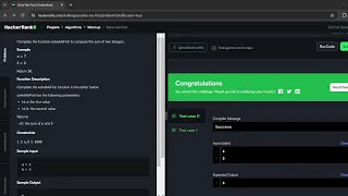Solve Me First HackerRank Solution Python