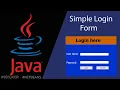 JAVA SIMPLE LOGIN FORM