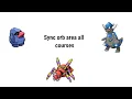 Pokemon Masters Training Area Sync Orb Area all courses