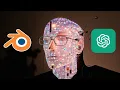 Exploring AI as a helper tool for Blender