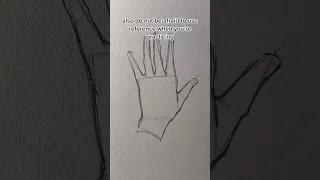how to draw hand for beginners