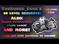 LIVE GD LEVEL REQUESTS GLOBED PLATFORMERS EXTREME GRINDING AND MORE