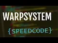 WarpSystem SpeedCode FREE DOWNLOAD PXAV