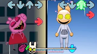 FNF Roblox Animal Hospital vs Peppa Pig Sings Ejected | FNF Mods