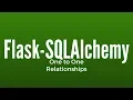 One to One Relationships in Flask-SQLAlchemy