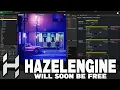 The Hazel Engine will soon be FREE