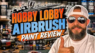 Hobby Lobby Airbrush Paint Review