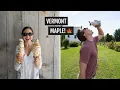 The BEST maple farm tour in VERMONT trying creemees