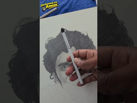 Pradeep Ranganathan Hair Style Drawing Tutorial 🔥#ameerartist #trending #shorts