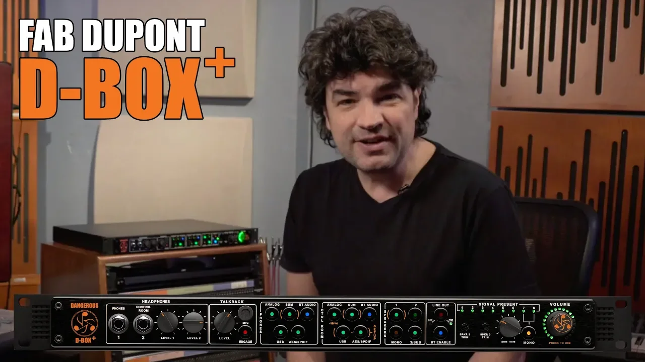 【完動美品】DANGEROUS MUSIC D-BOX + 定価495,000円 D-BOX+ Studio Monitor Controller — Dangerous Music®