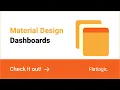 Material Design Dashboards Templates and Themes for Web Developers