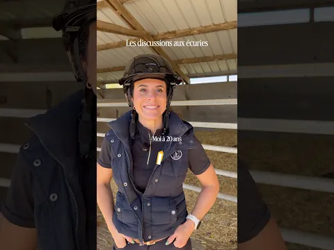 20s⚡️40s | Les discussions aux écuries 🐴 #humour #equestrian #horse
